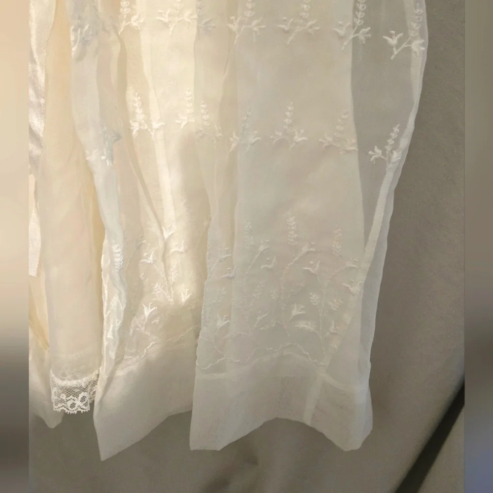 Vintage Baby girls 6 piece christening/ baptism outfit